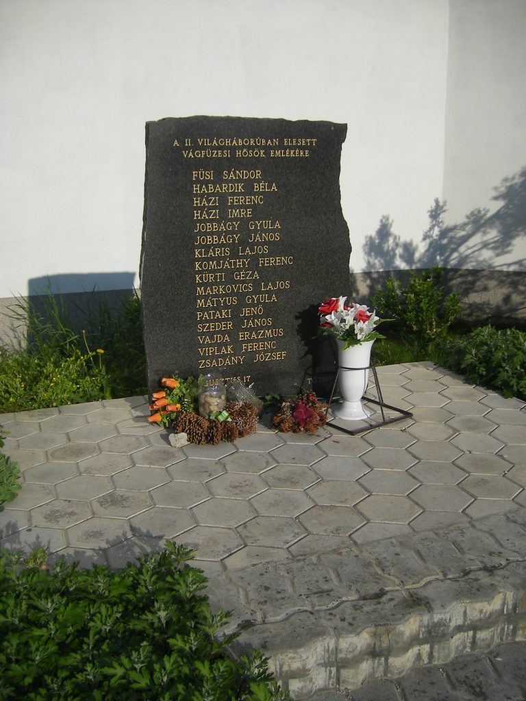 Második világháborús emlékmű