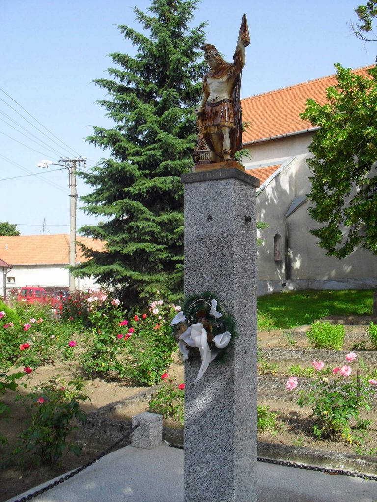 Szent Flórán-szobor (emléktábla)