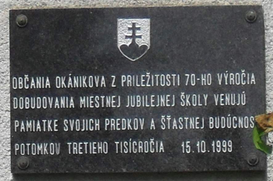 Eklipuszta – emléktábla