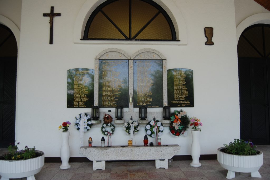 Világháborús emléktábla