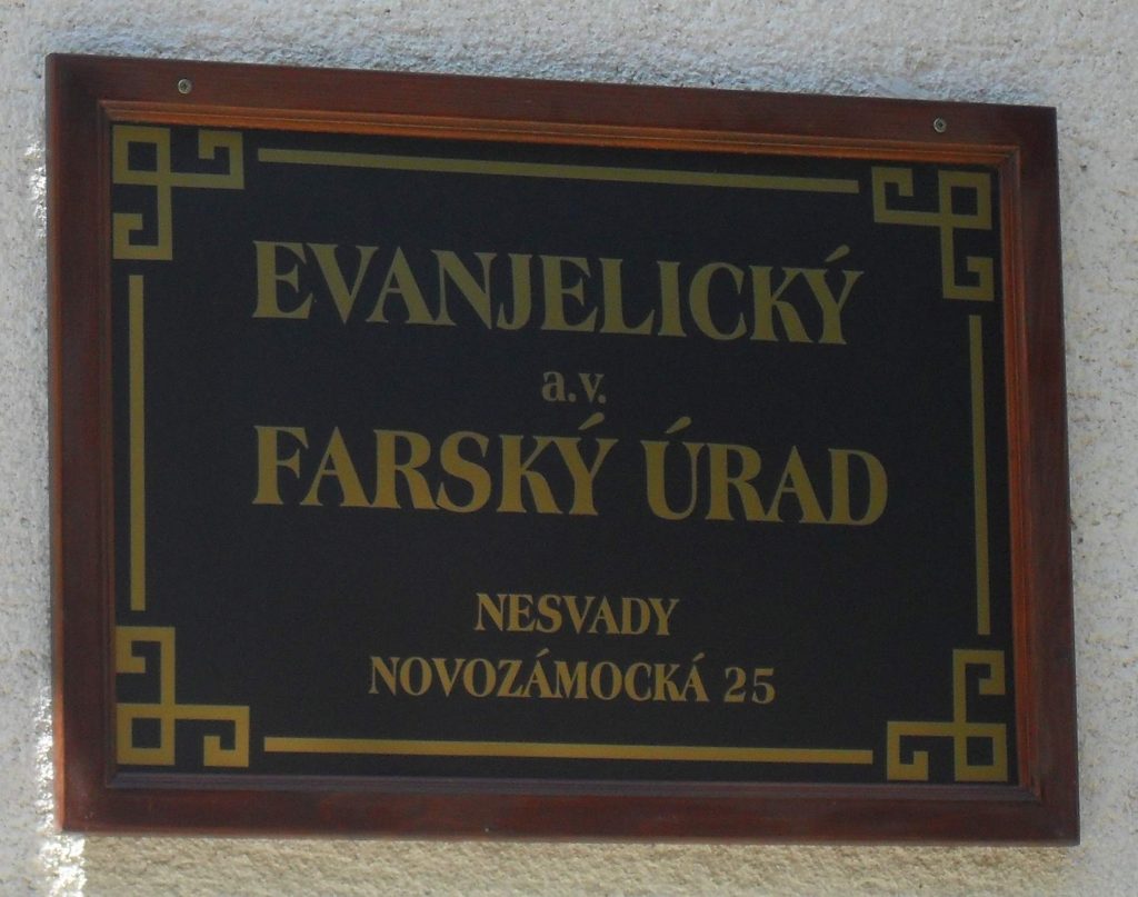 Evangélikus lelkészi hivatal